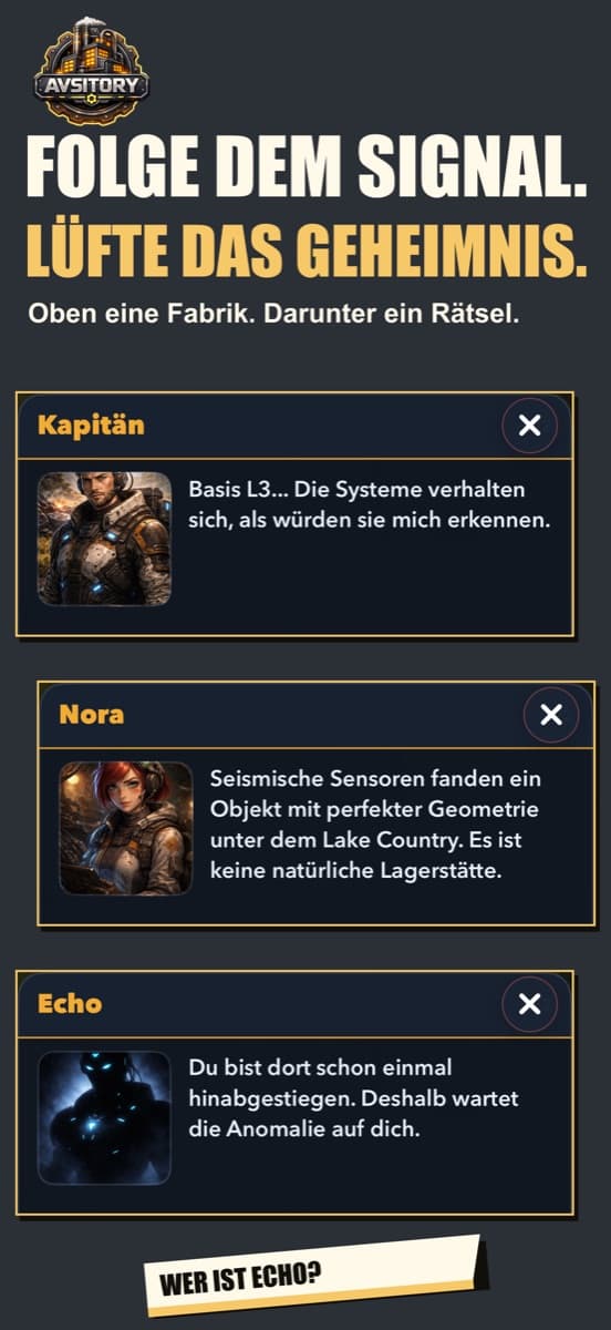 Gebäudesammlung in Avsitory